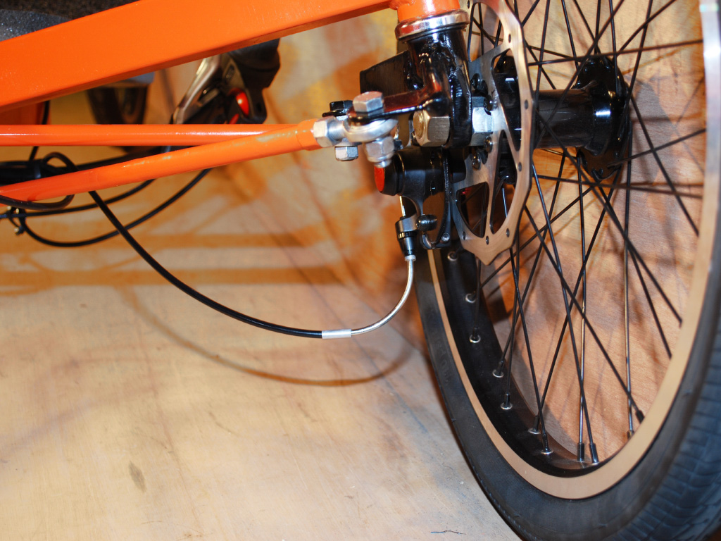Warrior Racing Trike - disc brakes and responsive steering